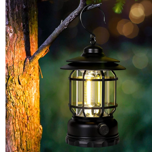 Reachargeable Retro Camping Lamp- হারিকেন ডিজাইন