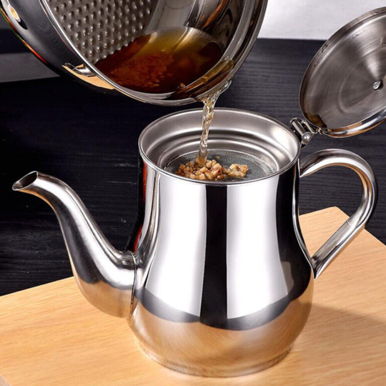 ( ১ পিস 750 ML) Stainless Steel Magic Oil Pot